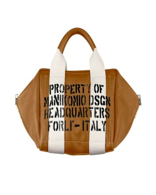 Manikomio Design – Genuine Leather Lady24 Leather Handbag...