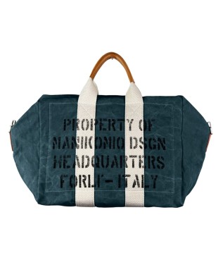 Manikomio Design – Große Baumwolltasche mit Henkeln Olona...
