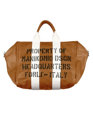 Manikomio Design - Medium Leather Handbag 38 Genuine Leather