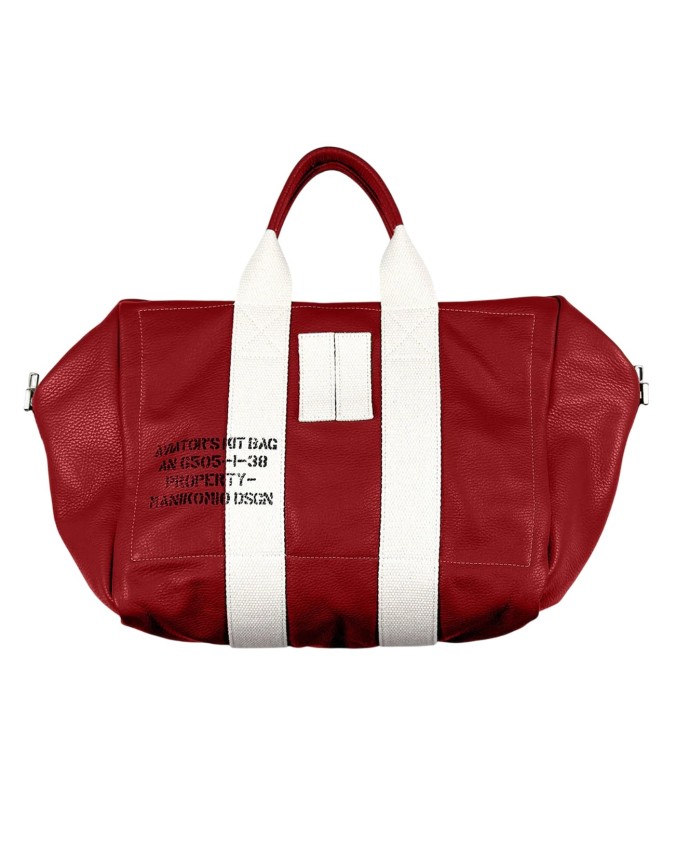  Manikomio Design - Borsa a mano media in pelle 38 Genuine