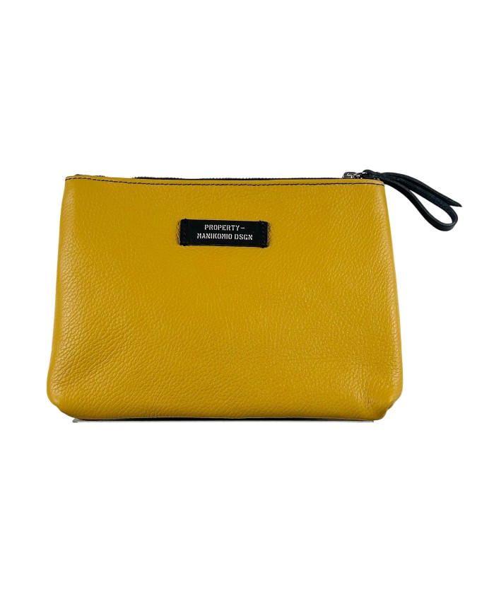 Manikomio Design - Clutch Tg M in pelle Genuine Leather