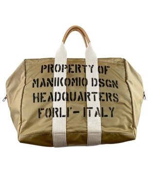 Manikomio Design - Große Tasche mit zwei Tragegriffen aus...