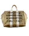 Manikomio Design - Große Tasche mit zwei Tragegriffen aus Nylon Fly Icon