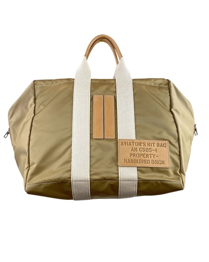  Manikomio Design - Borsa grande con doppio manico in nylon Fly