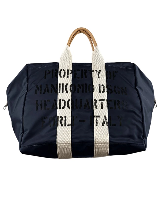  Manikomio Design - Borsa grande con doppio manico in nylon Fly