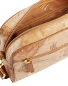 Alviero Martini Prima Classe - Borsa a tracolla reporter in tessuto Geo Soft