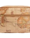 Alviero Martini Prima Classe - Borsa a tracolla reporter in tessuto Geo Soft