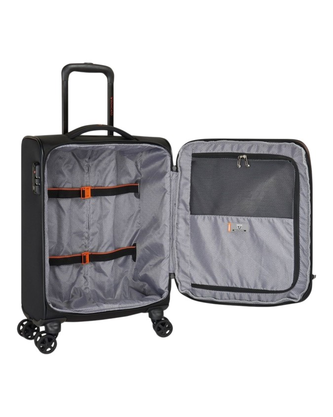 Roncato – Trolley cabina in nylon espandibile 55 cm 4 ruote Metropolitan