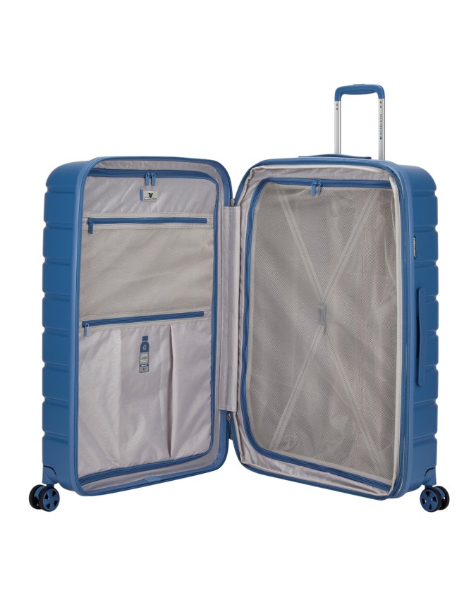  Roncato - Trolley grande espandibile in RPET 4 ruote 78 cm