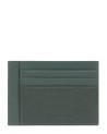 Piquadro - Bustina porta carte di credito in pelle Black Square