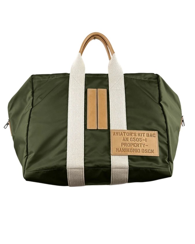  Manikomio Design - Borsa grande con doppio manico in nylon Fly