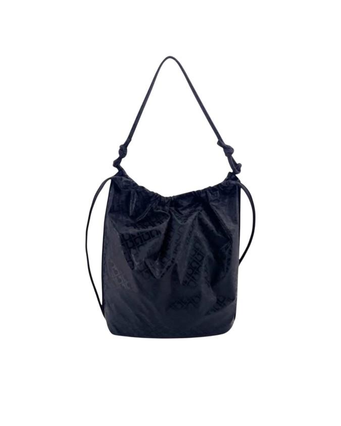 Gherardini - Borsa a spalla Hobo Tg. M con tracolla in tessuto Softy