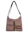 Gherardini - Borsa a tracolla con tasche esterne Softy