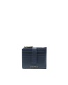 Coccinelle - Small women's wallet with credit card slots, Metallic Soft