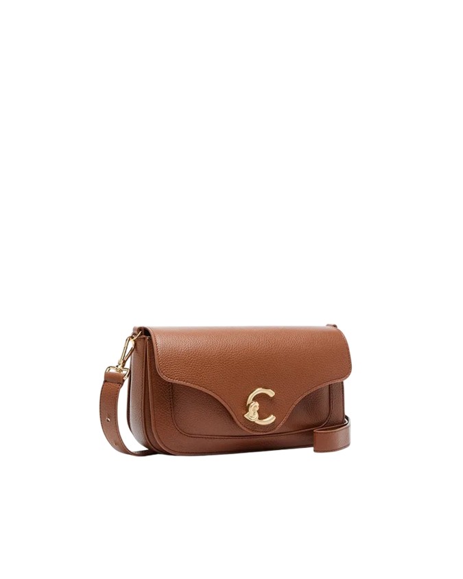  Coccinelle - Borsa a spalla e a tracolla in pelle con patta