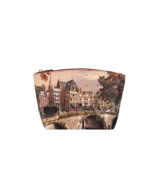 Ynot – Damen-Clutch mit Stadtmotiv Yesbag