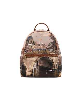  Ynot - Zaino Donna con City life con tasca Yesbag