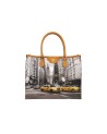  Ynot - Borsa Elegance shopper con stampa all over