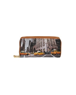  Ynot - Portafoglio Donna con doppia zip Yesbag