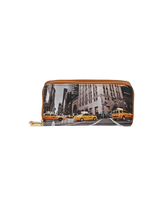  Ynot - Portafoglio Donna con doppia zip Yesbag