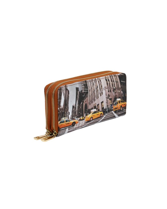 Ynot - Portafoglio Donna con doppia zip Yesbag