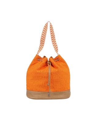 Ynot - Women's Bucket Bag in Sponge Fabric