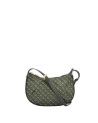  Gherardini - Borsa a tracolla mini con zip dorata in tessuto