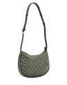  Gherardini - Borsa a tracolla mini con zip dorata in tessuto
