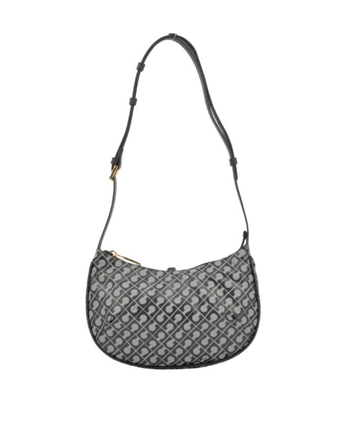  Gherardini - Borsa a tracolla mini con zip dorata in tessuto