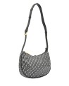  Gherardini - Borsa a tracolla mini con zip dorata in tessuto