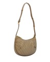  Gherardini - Borsa a tracolla mini con zip dorata in tessuto