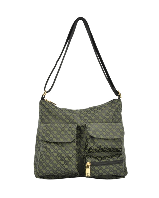 Gherardini - Borsa a tracolla con tasche esterne Softy