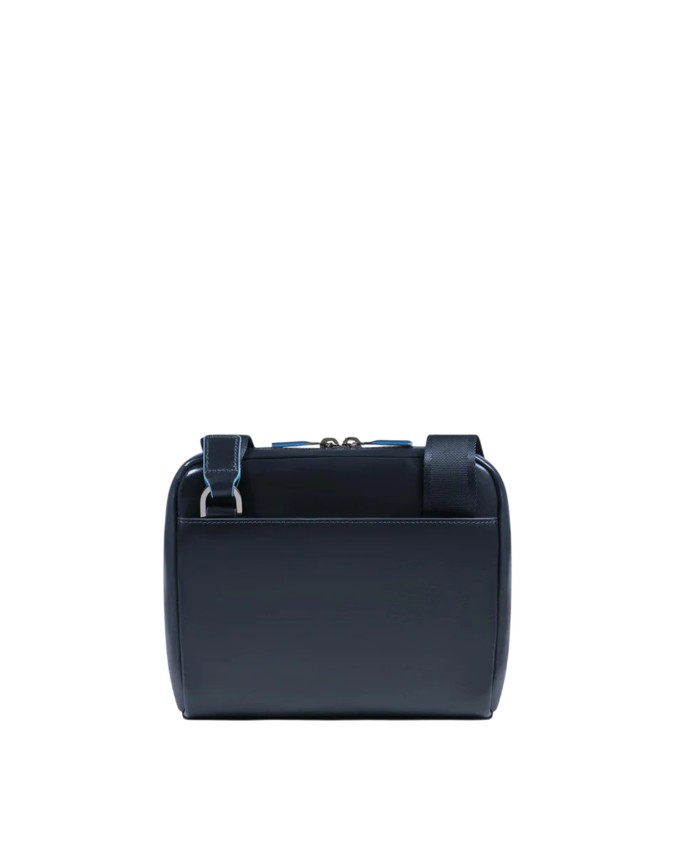  Piquadro - Borsello uomo in pelle con tracolla Blue Square