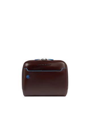  Piquadro - Borsello uomo in pelle con tracolla Blue Square 2