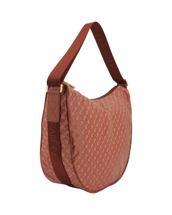 Gherardini - Borsa a spalla cartella Tg. M in tessuto Softy