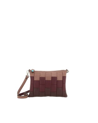  Gabs - Borsa a tracolla Tg. M in pelle tricolor degradè Ilia