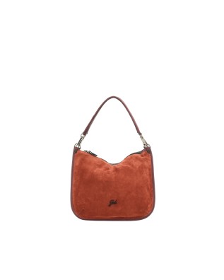 Gabs - Suede and Embossed Leather Shopping Bag, Size M,...