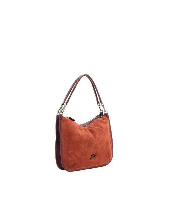  Gabs - Borsa shopping in pelle scamosciata e martellata Tg. 