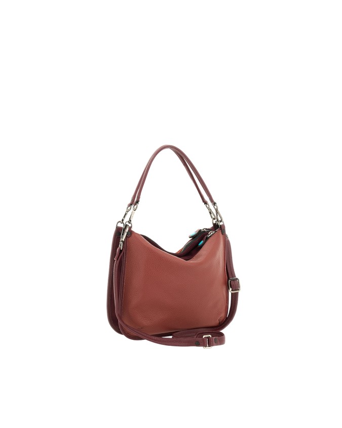  Gabs - Borsa shopping in pelle scamosciata e martellata Tg. 