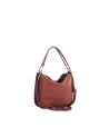  Gabs - Borsa shopping in pelle scamosciata e martellata Tg. 
