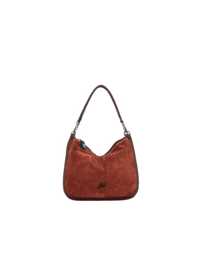  Gabs - Borsa shopping in pelle scamosciata e martellata Tg. 