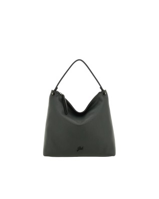 Gabs - Fiona Bull Black XL Leather Hobo Shoulder Bag