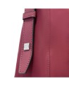 Piquadro - Damen-Umhängetasche aus Leder und recyceltem Stoff