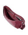  Piquadro - Borsa a tracolla donna in pelle e tessuto riciclato