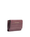  Piquadro - Portafoglio donna piccolo in pelle con patta RFID