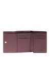  Piquadro - Portafoglio donna piccolo in pelle con patta RFID