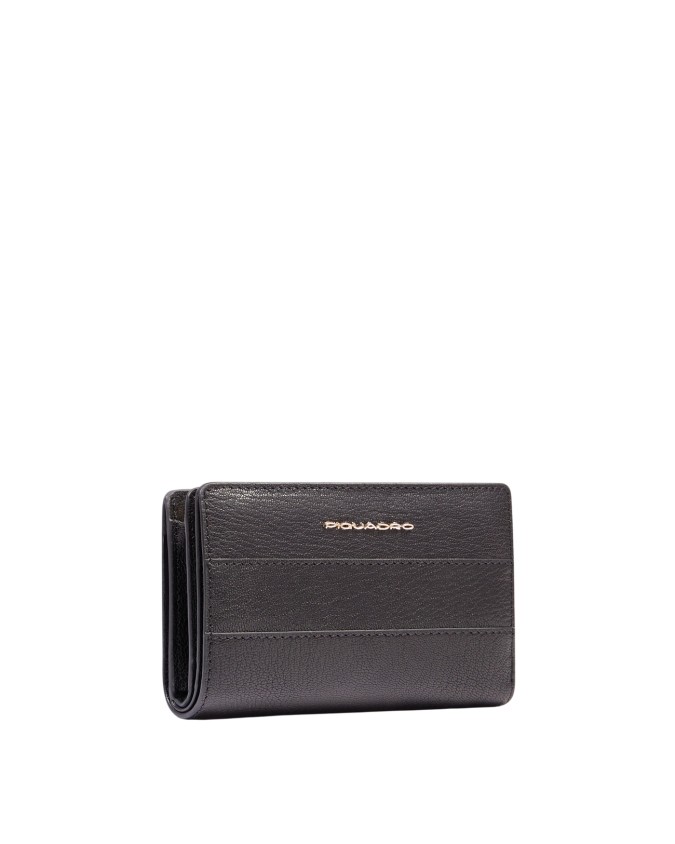  Piquadro - Portafoglio donna medio in pelle RFID