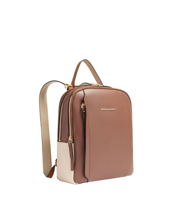  Piquadro - Zaino donna in pelle porta tablet e pc 12.9'' Circle