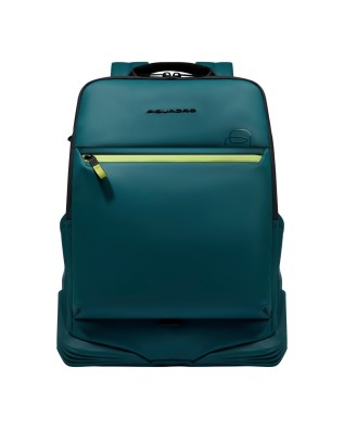 Piquadro - Corner 15.6'' Laptop Backpack Made of...