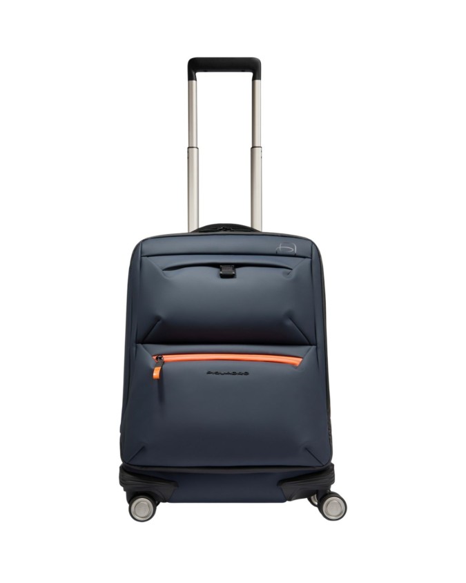  Piquadro - Trolley slim cabina in tessuto impermeabile Corner